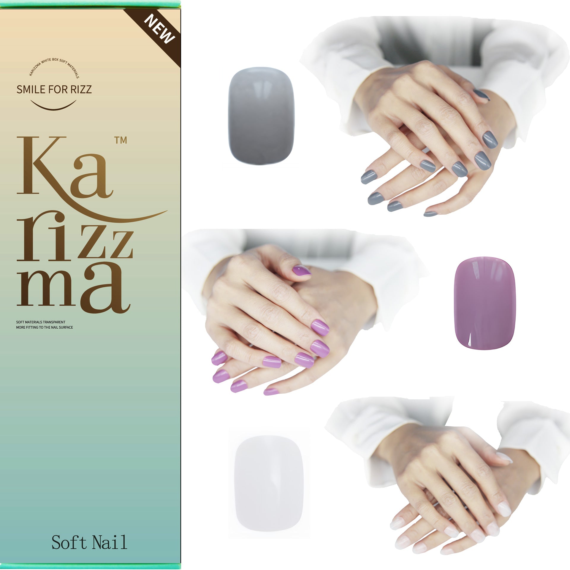 Velvet Mystique lavender (Purple Grey White) No.45