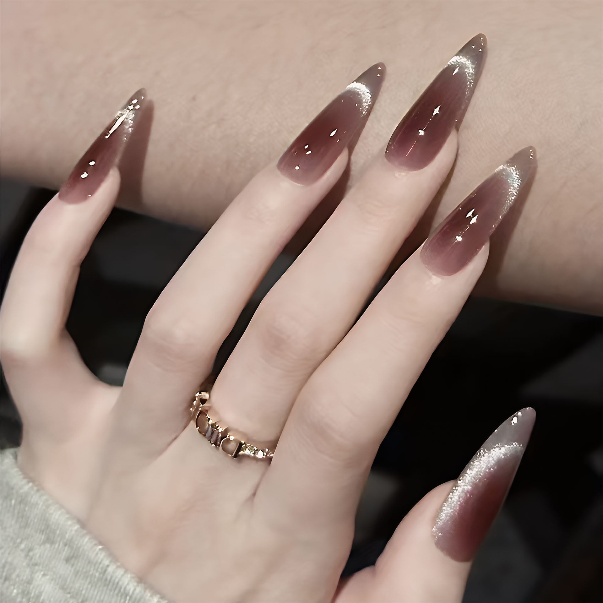 Velvet Mystique lavender (French Crimson Brown) No.47