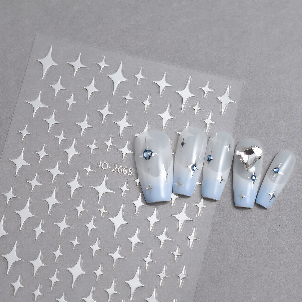 Customizable  Press-On Nails Kit – DIY Nail Art for Every Style! No.32