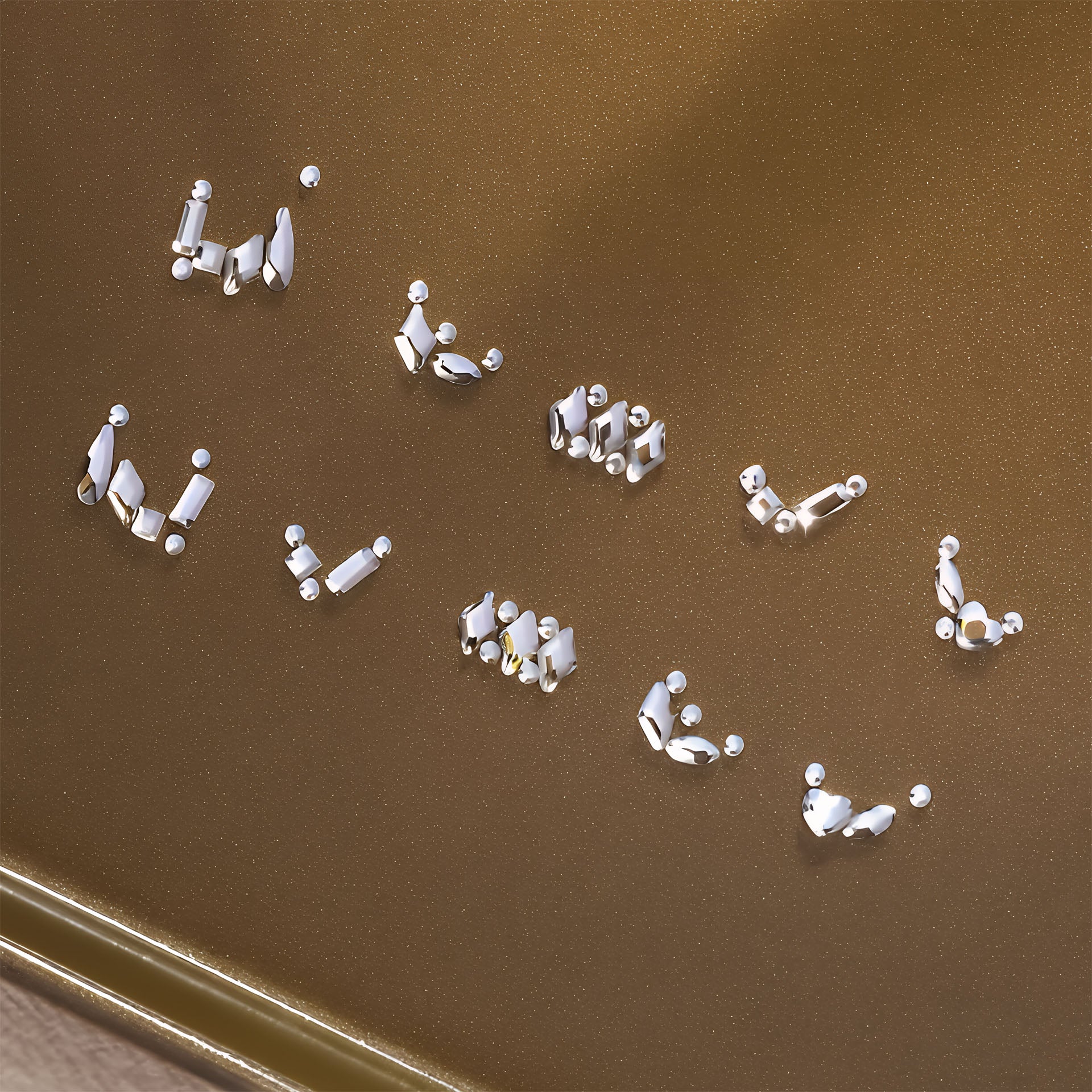 Customizable  Press-On Nails Kit – DIY Nail Art for Every Style! No.37