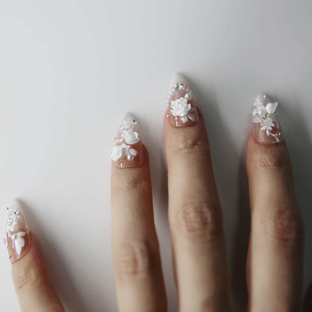 Customizable  Press-On Nails Kit – DIY Nail Art for Every Style! No.31