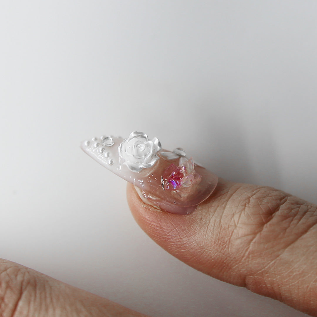 Customizable  Press-On Nails Kit – DIY Nail Art for Every Style! No.31