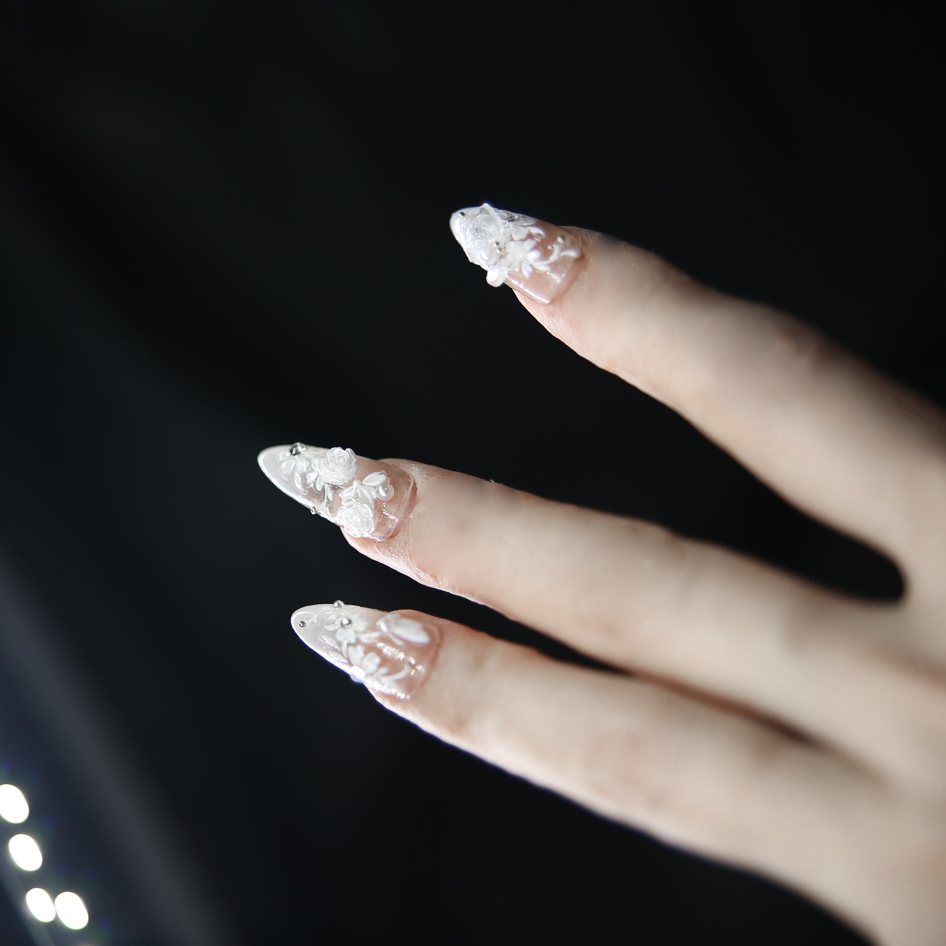 Customizable  Press-On Nails Kit – DIY Nail Art for Every Style! No.32