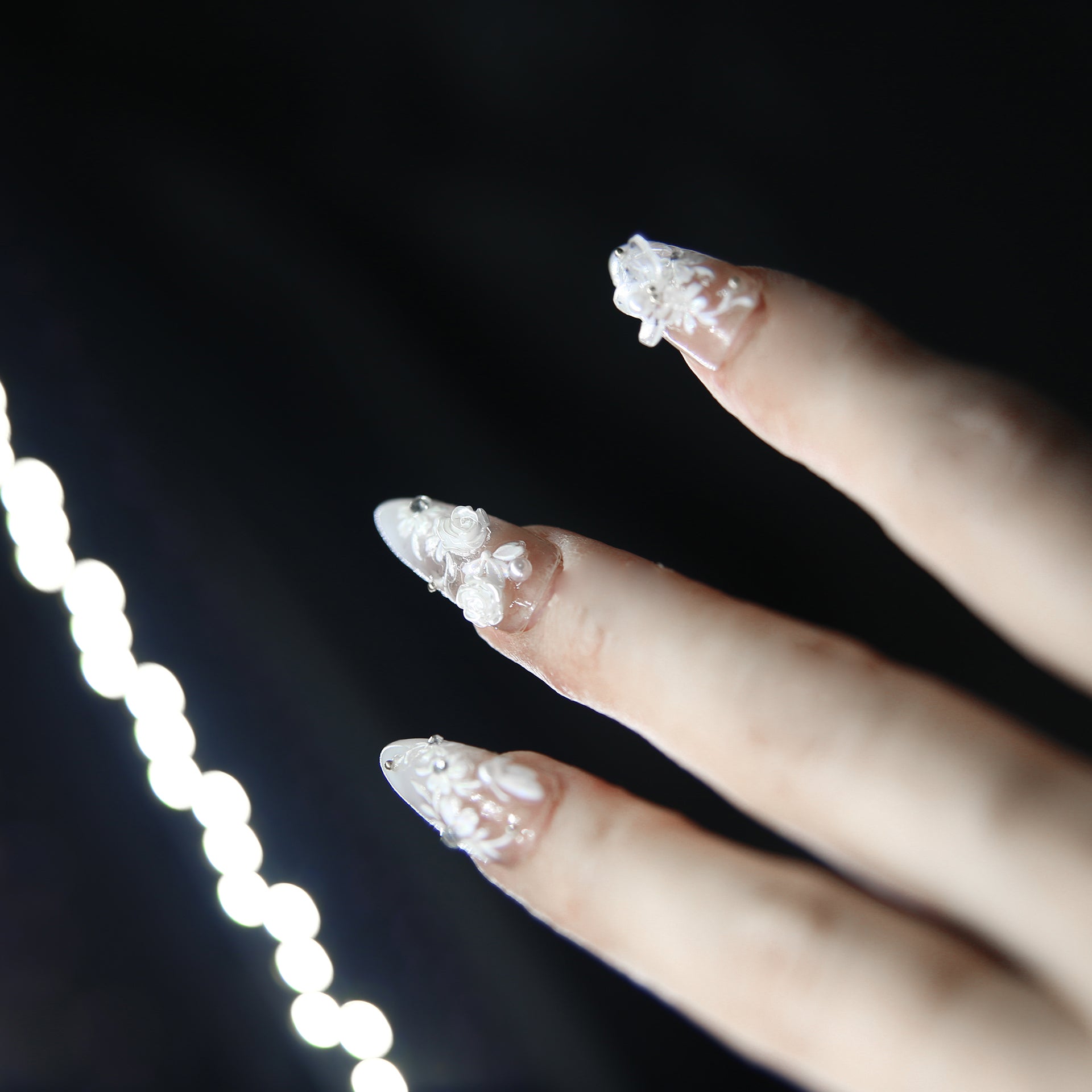 Customizable  Press-On Nails Kit – DIY Nail Art for Every Style! No.32
