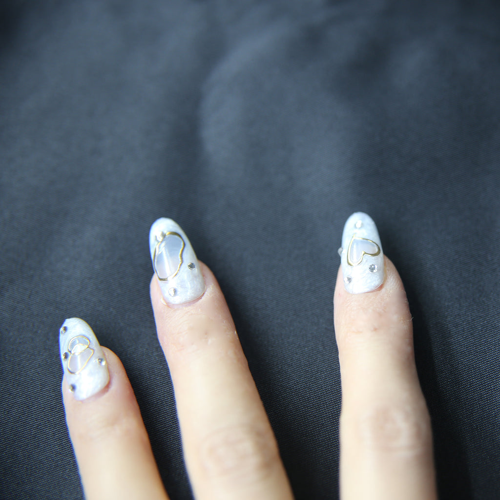 Customizable  Press-On Nails Kit – DIY Nail Art for Every Style! No.33