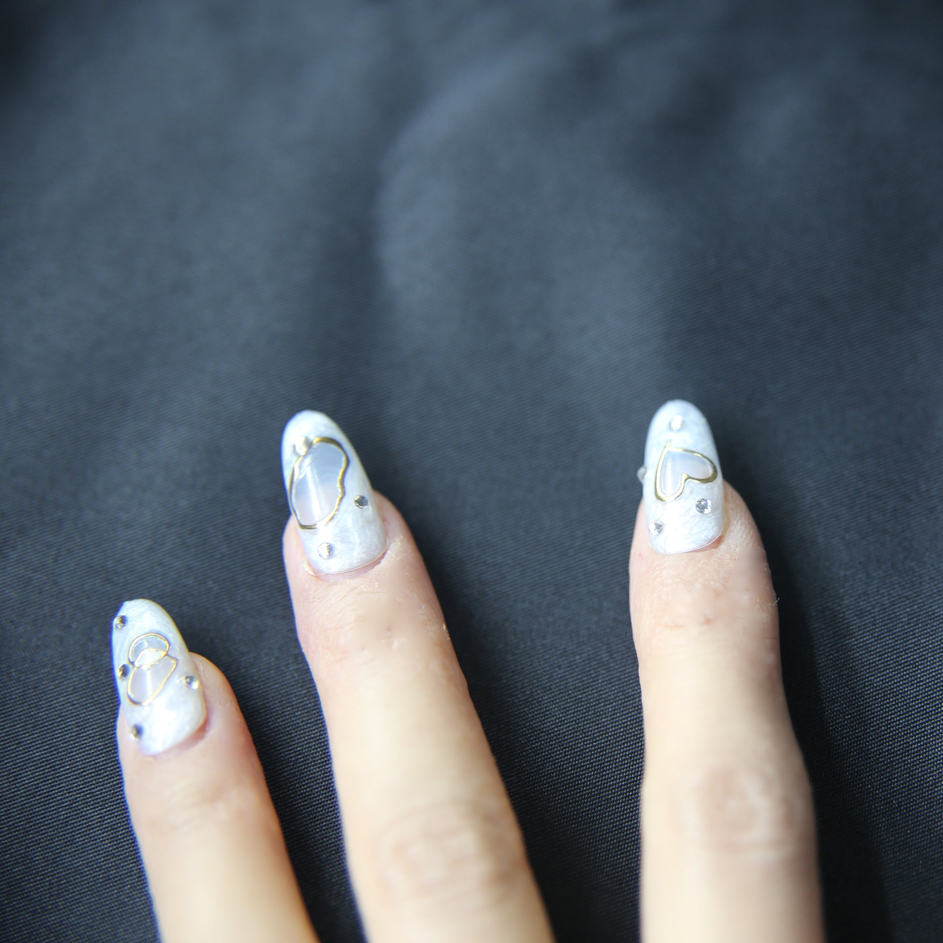 Customizable  Press-On Nails Kit – DIY Nail Art for Every Style! No.33