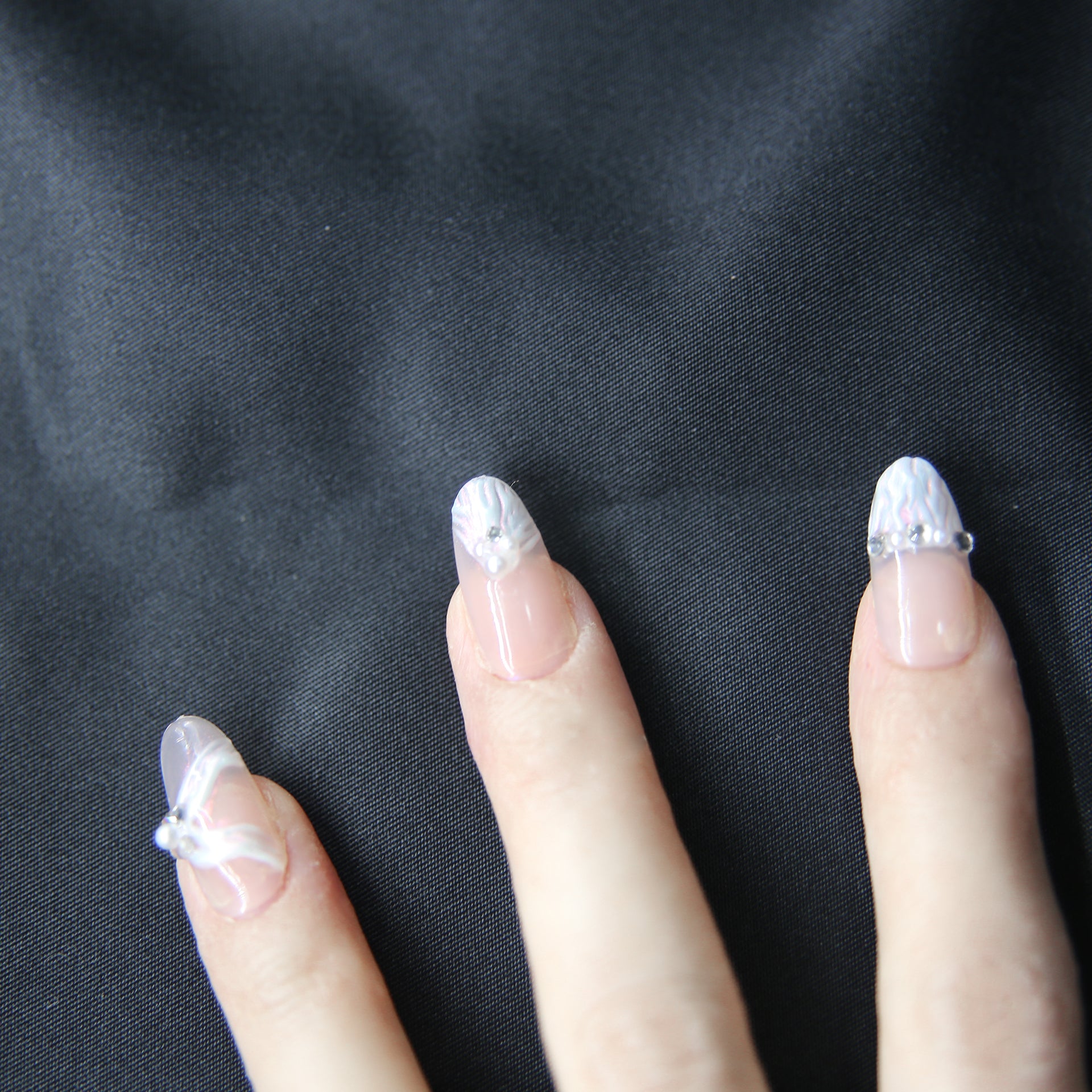 Customizable  Press-On Nails Kit – DIY Nail Art for Every Style! No.36